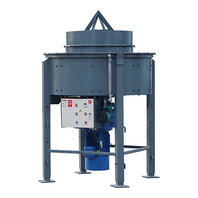 1000kg refractory pan mixer