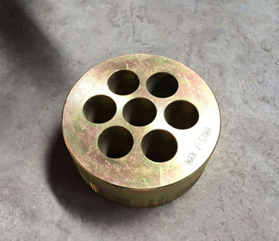 7 holes round anchor block prestressed anchor