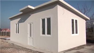 foam concrete house