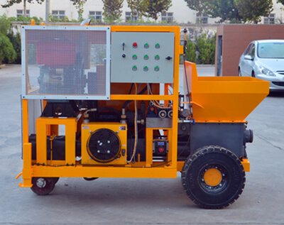 micro concrete pump for building