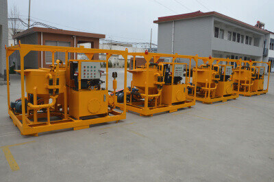 grout mixer pump station manufacturers