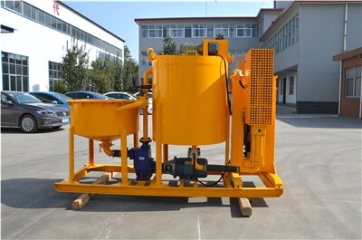 grout mixer pump station manufacturers