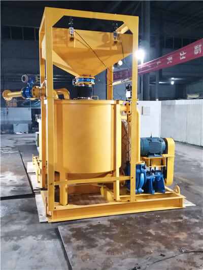 high pressure grouting plant for tunnel under river