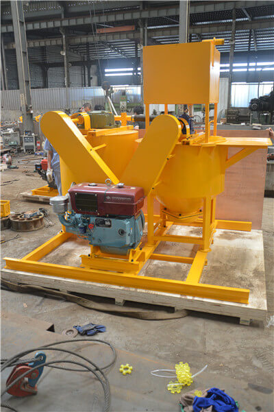 High shear colloidal grout mixer