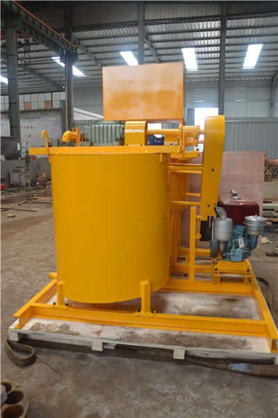 High shear colloidal grout mixer