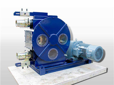 peristaltic pump for wastewater