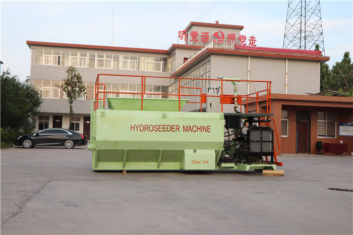 China hydro seeding machine for mining