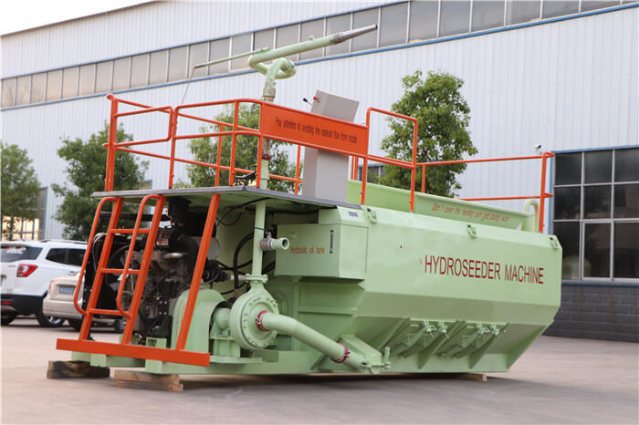 China hydro seeding machine for mining