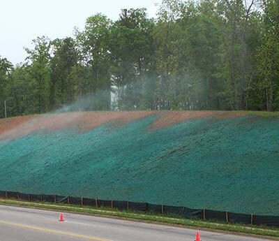 China hydro seeding machine for mining