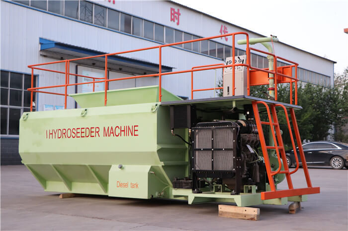 China hydro seeding machine for mining