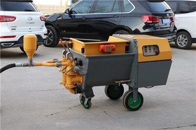 Mortar pump plastering machine in Malaysia 