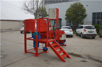 High quality pan mixer for refractory castable