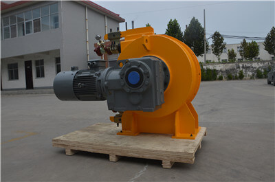 peristaltic hose pump for landfill leachate