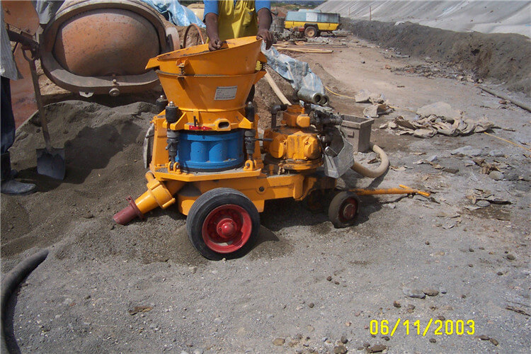 FOB price of shotcrete machine