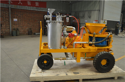 shotcrete machine for pools