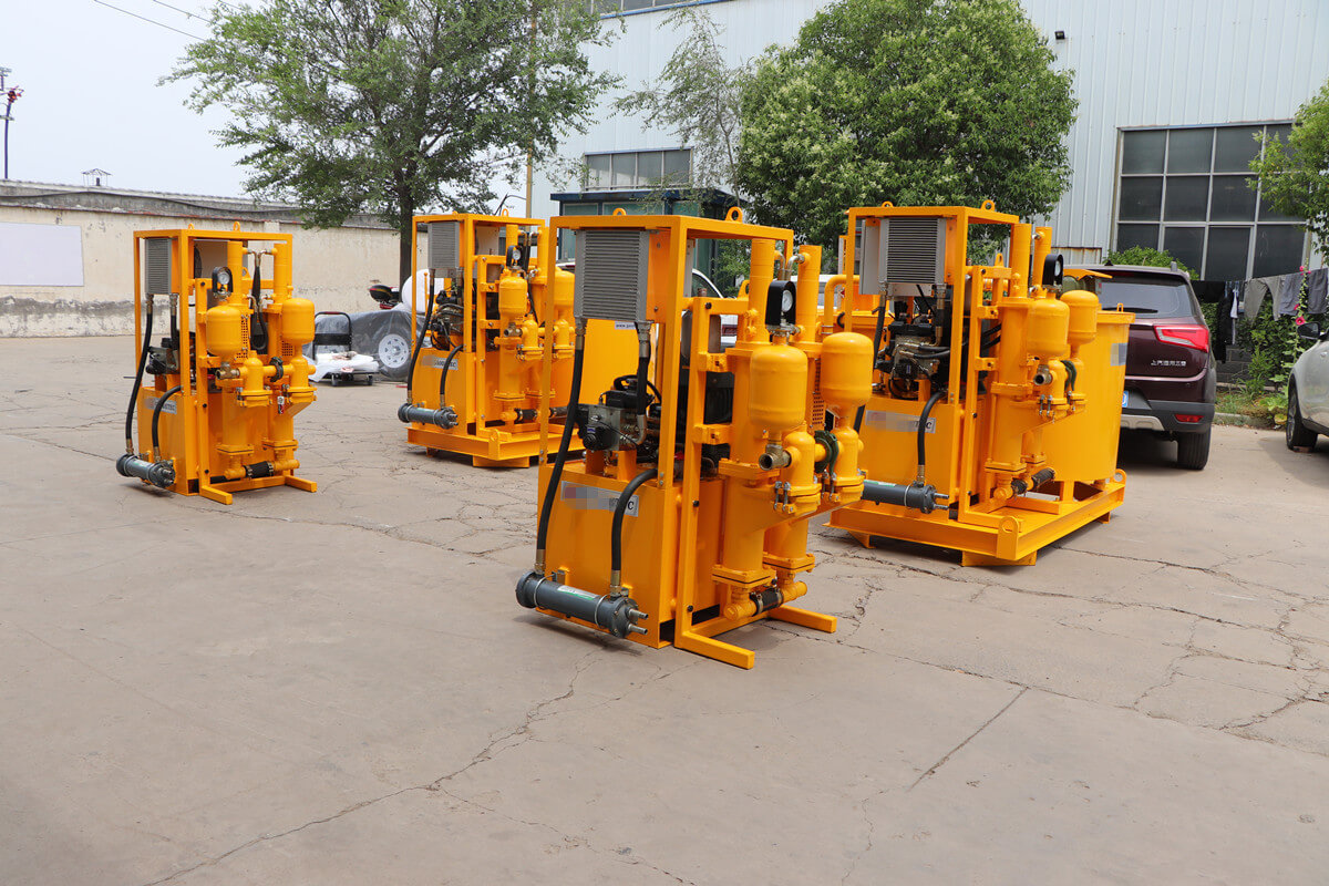 hydraulic grouting pump station