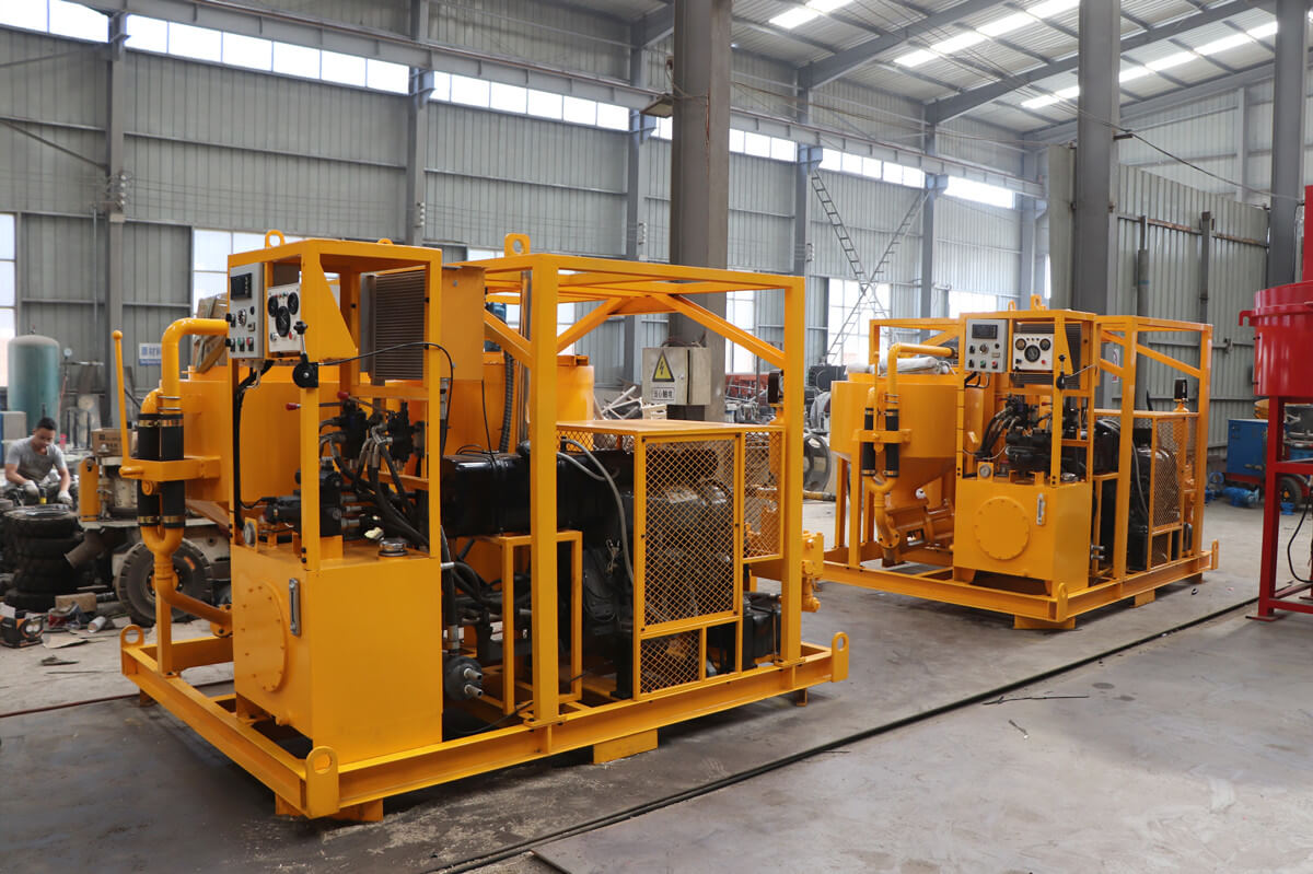 ground anchors grout plant manufacturer