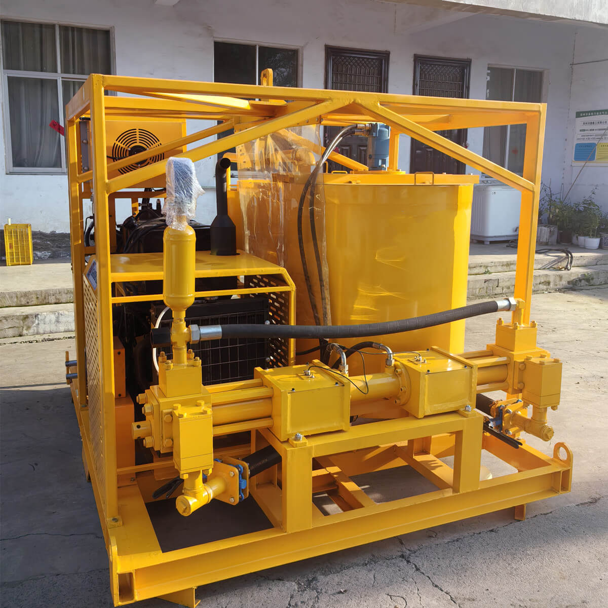 grouting mixing and pumping plant