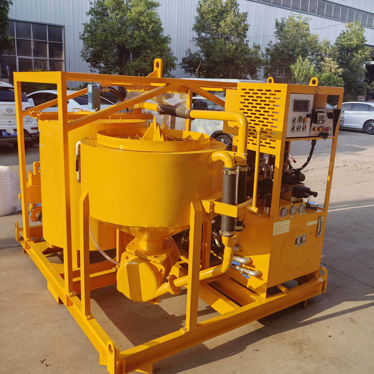 grouting mixing and pumping system