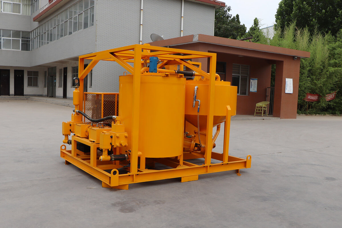 grouting mixing plant for ground anchors