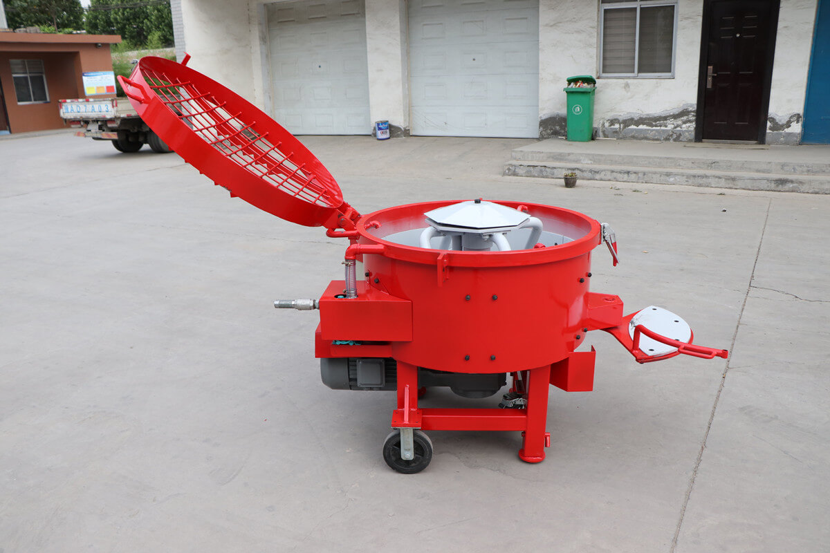 100 kgs mixing capacity refractory pan mixer