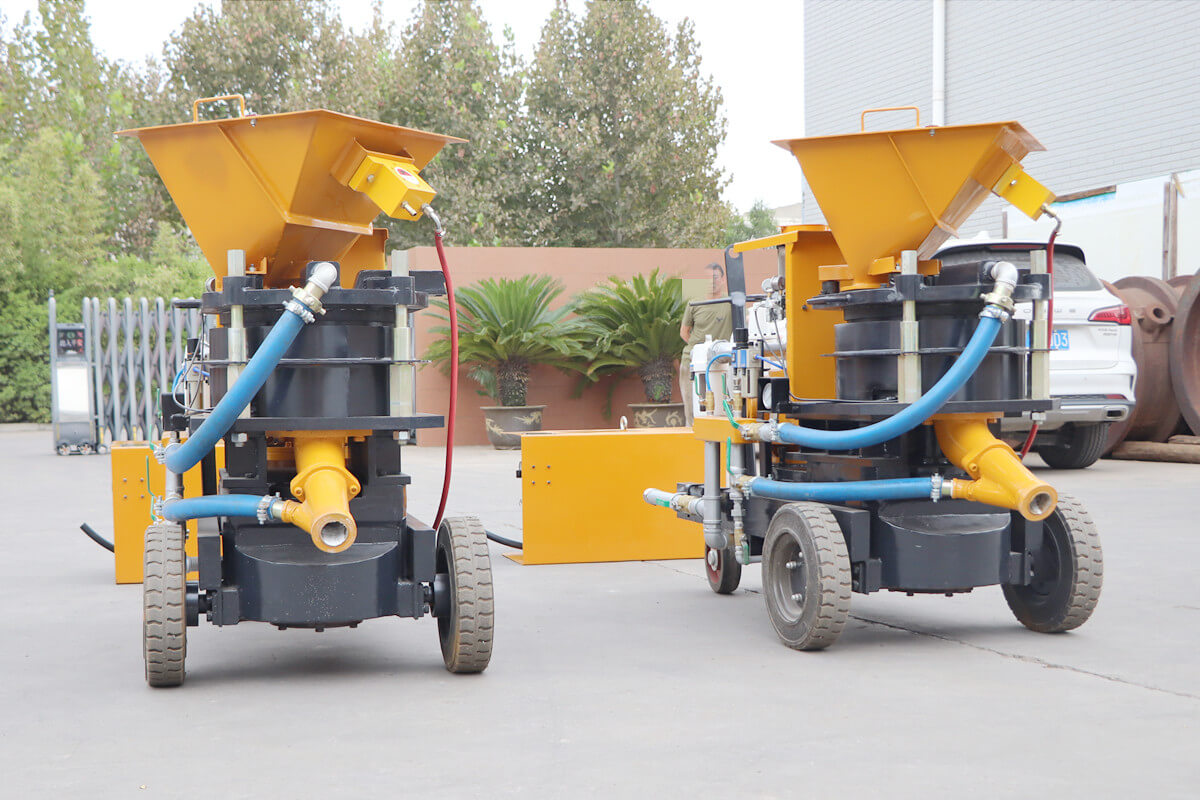 liquid accelerator dosing pump for shotcrete