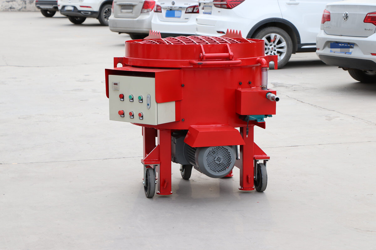 premix refractory concrete mixer