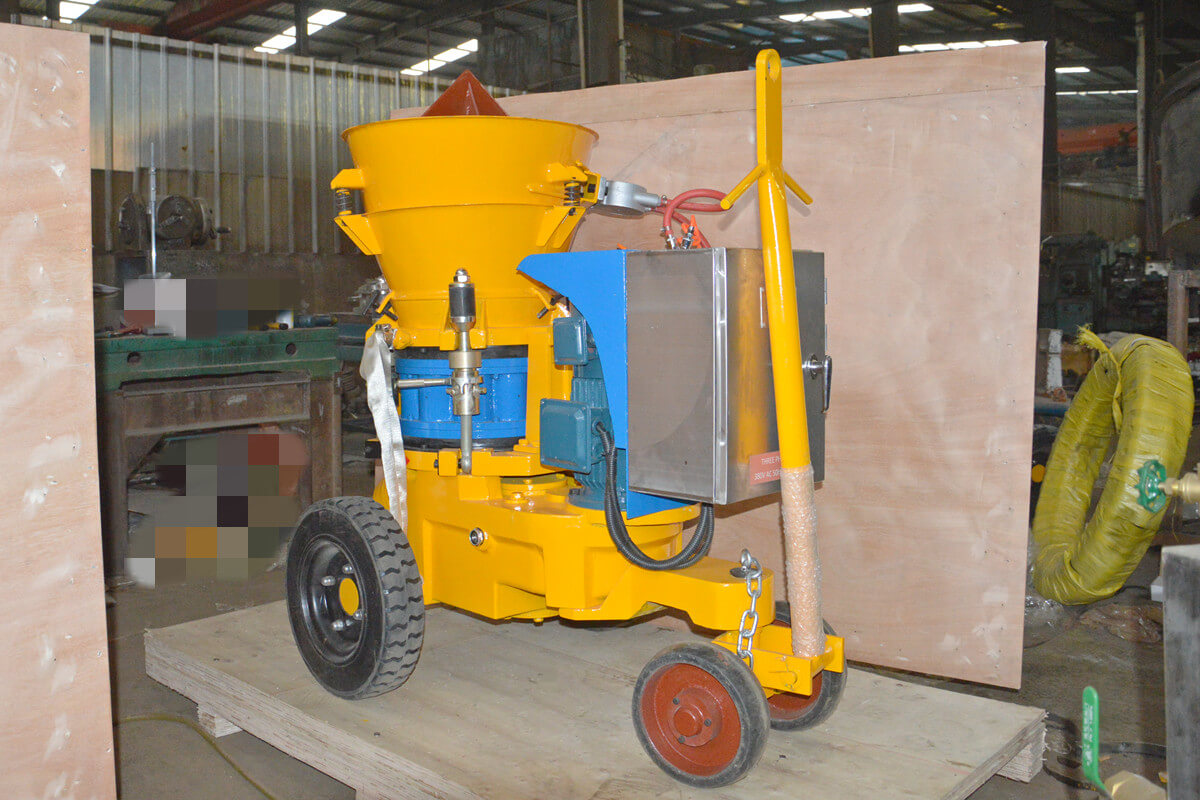 EAF refractory gunning machine for sale