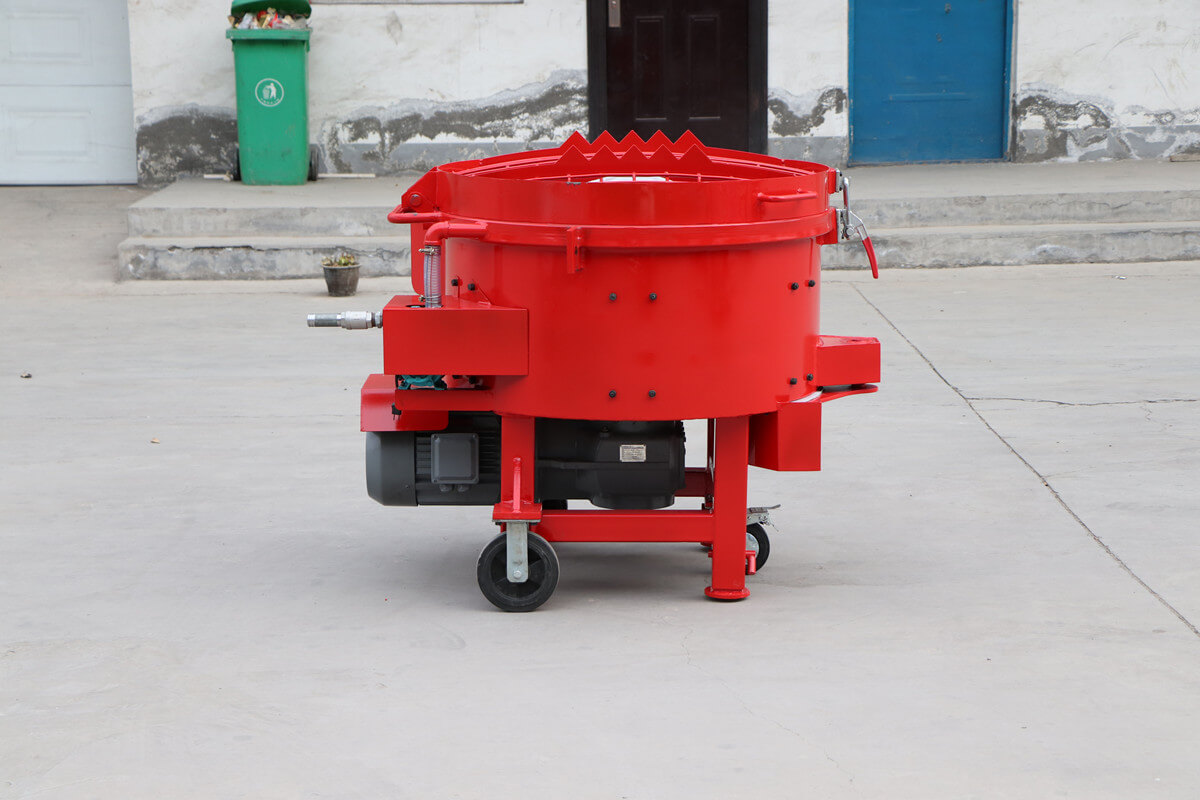 castable refractory concrete mixer