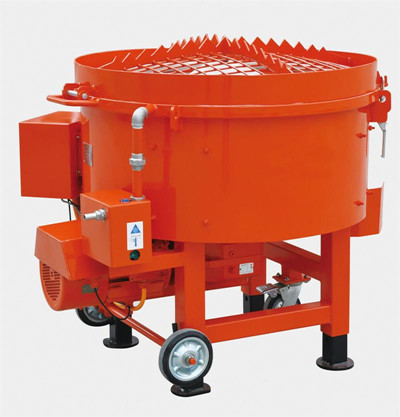 250kg capacity refractory pan mixer