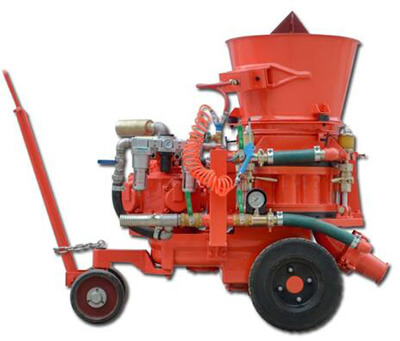 REFRACTORY DRY SHOTCRETE MACHINE