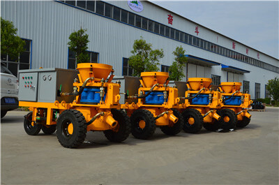 mining concrete sprayer machine