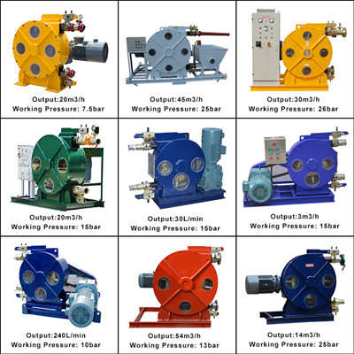 Peristaltic pump for packaging industry