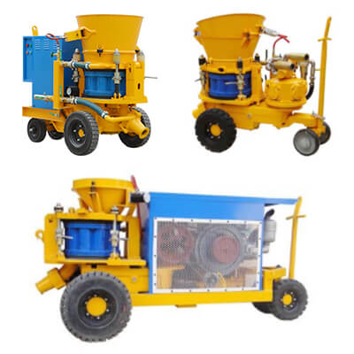 shotcrete machine for mine