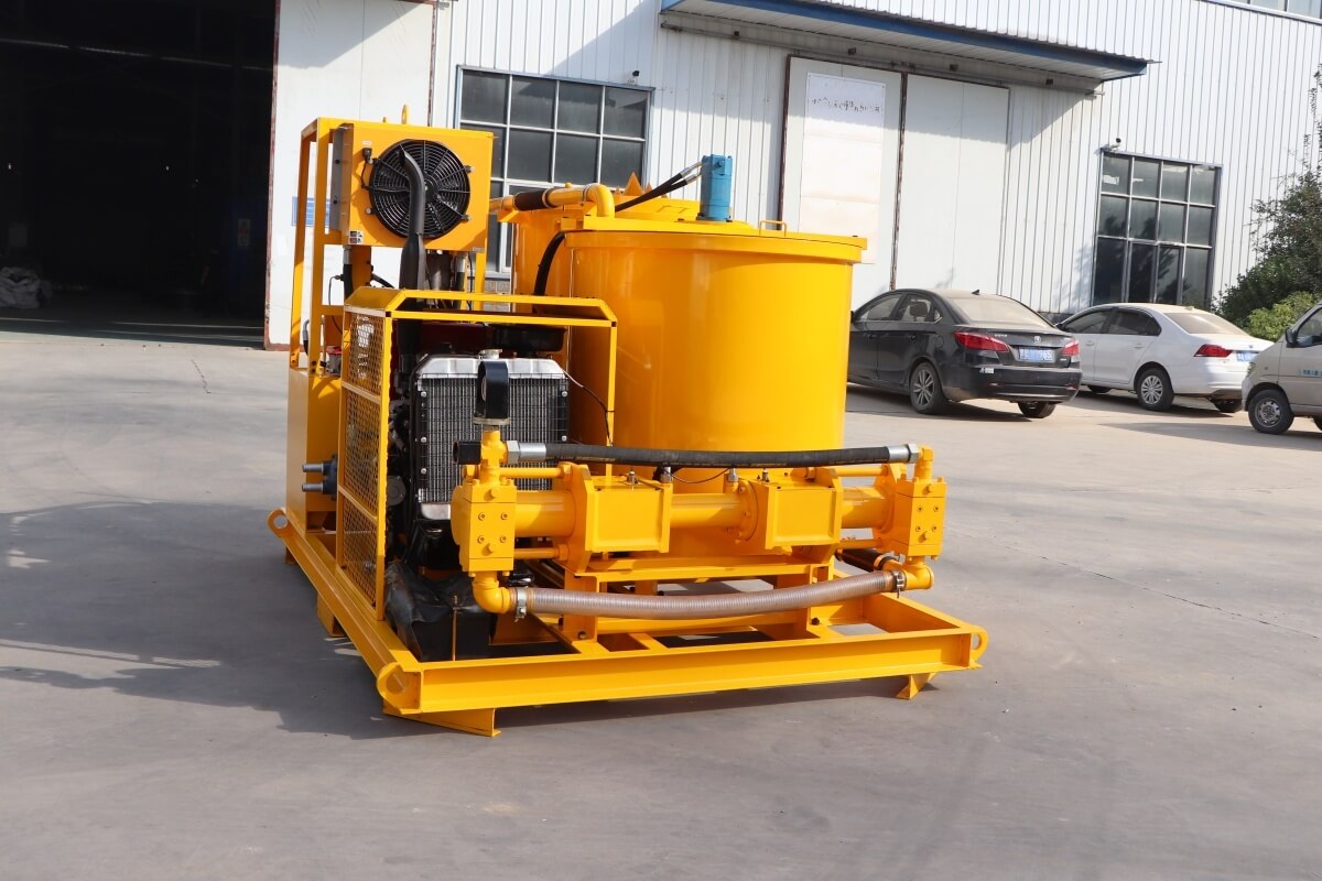 bentonite grout mixer pump