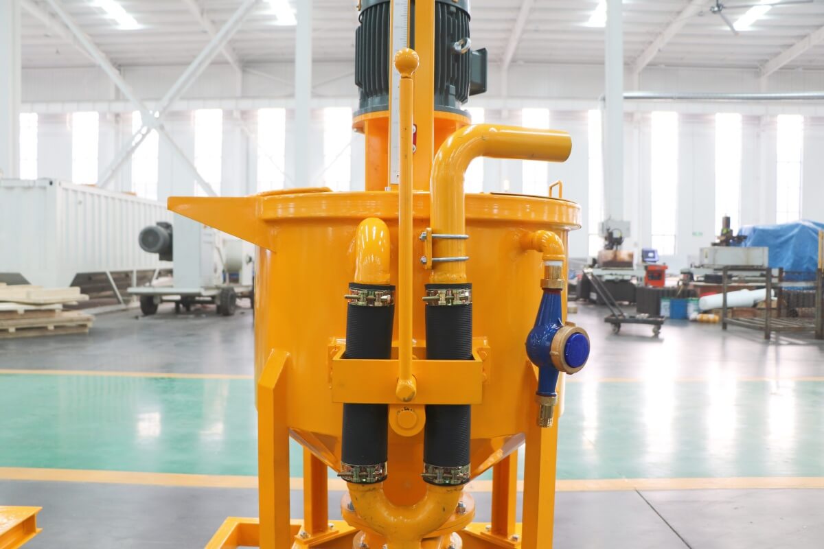 Small colloidal grout mixer