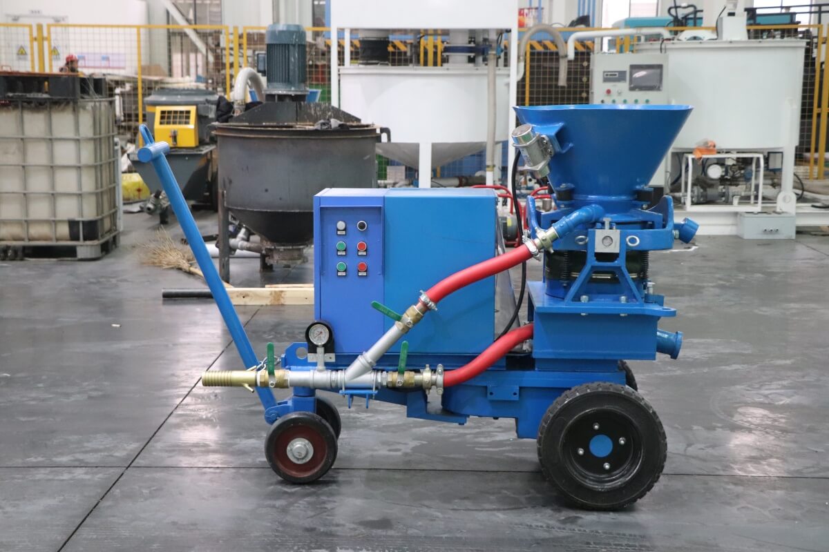 Dry mix gunning machine for sale