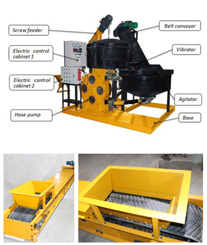 RBM foam concrete machine