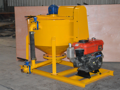 LM400D cement grout mixer