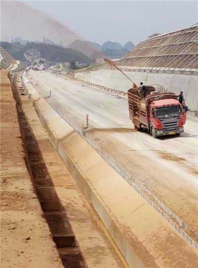 hydroseeding equipment for slope green