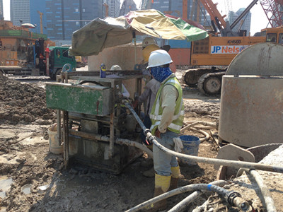 cement grout injection pump