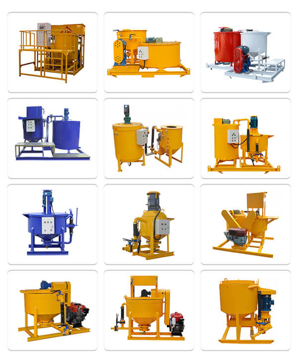 grout mixer machine