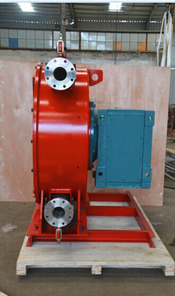 perstaltitic hose pump for pumping aluminum oxide slurry for sale