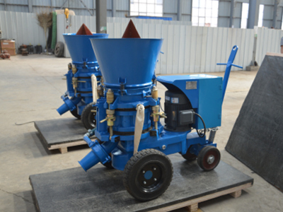 steel plant refractory spraying machine