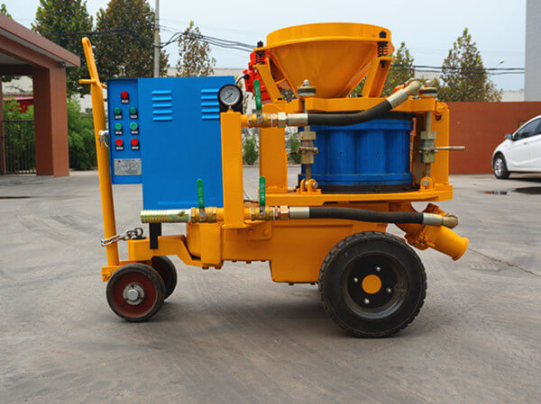 electric motor wet shotcrete machine