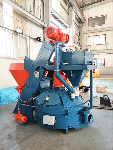 counter current planetary mixer for mixing concrete and refractory castable