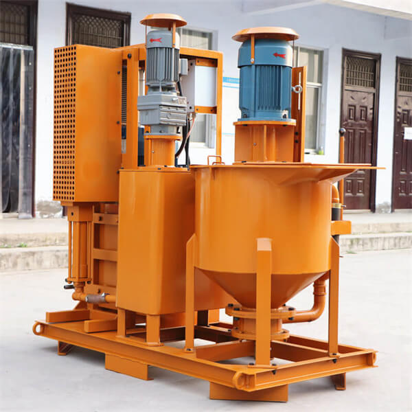 grout plant for injecting cement