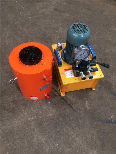 400t hydraulic cylinder lifting pushing jack