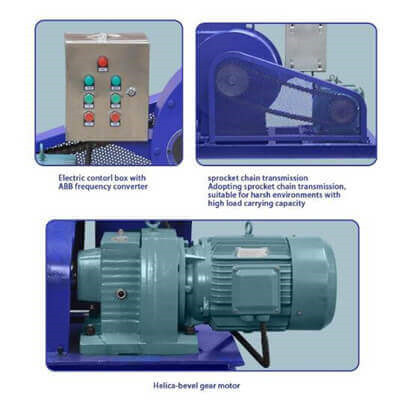 peristaltic hose pump for pumping slurries