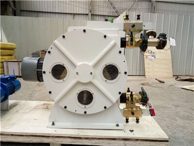 peristaltic pump for tunnel construction